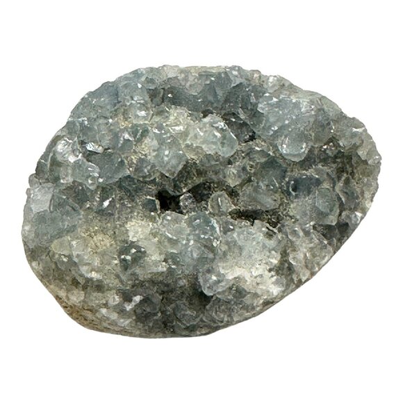 Azure Blue Celestite Raw Geode Egg Tranquility Harmony Madagascar Mystical - Picture 6 of 10